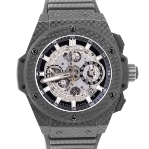 PAPERS Hublot Big Bang King Power Carbon SKELETON Black 48mm 101.QX.0140.RX
