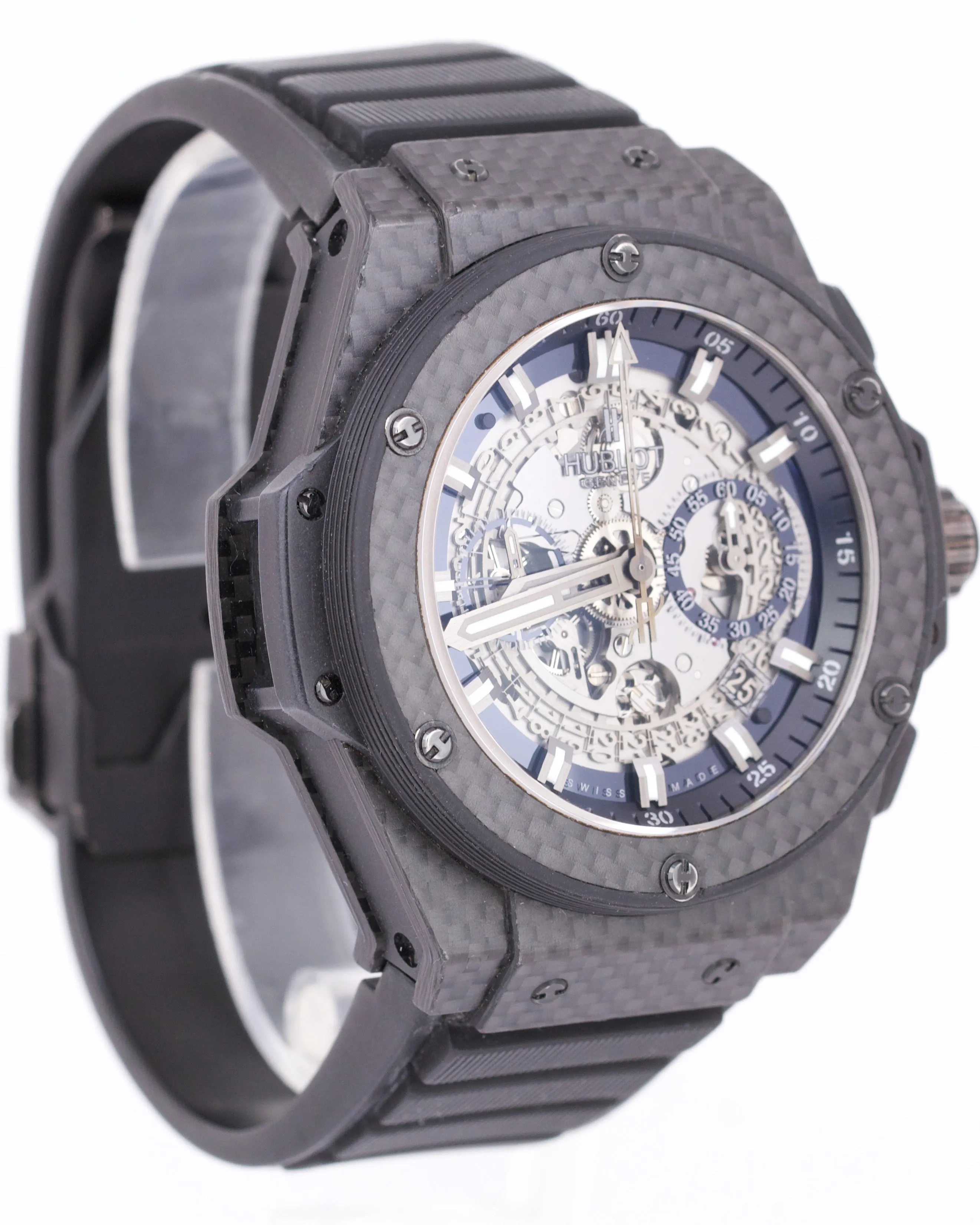 PAPERS Hublot Big Bang King Power Carbon SKELETON Black 48mm 101.QX.0140.RX