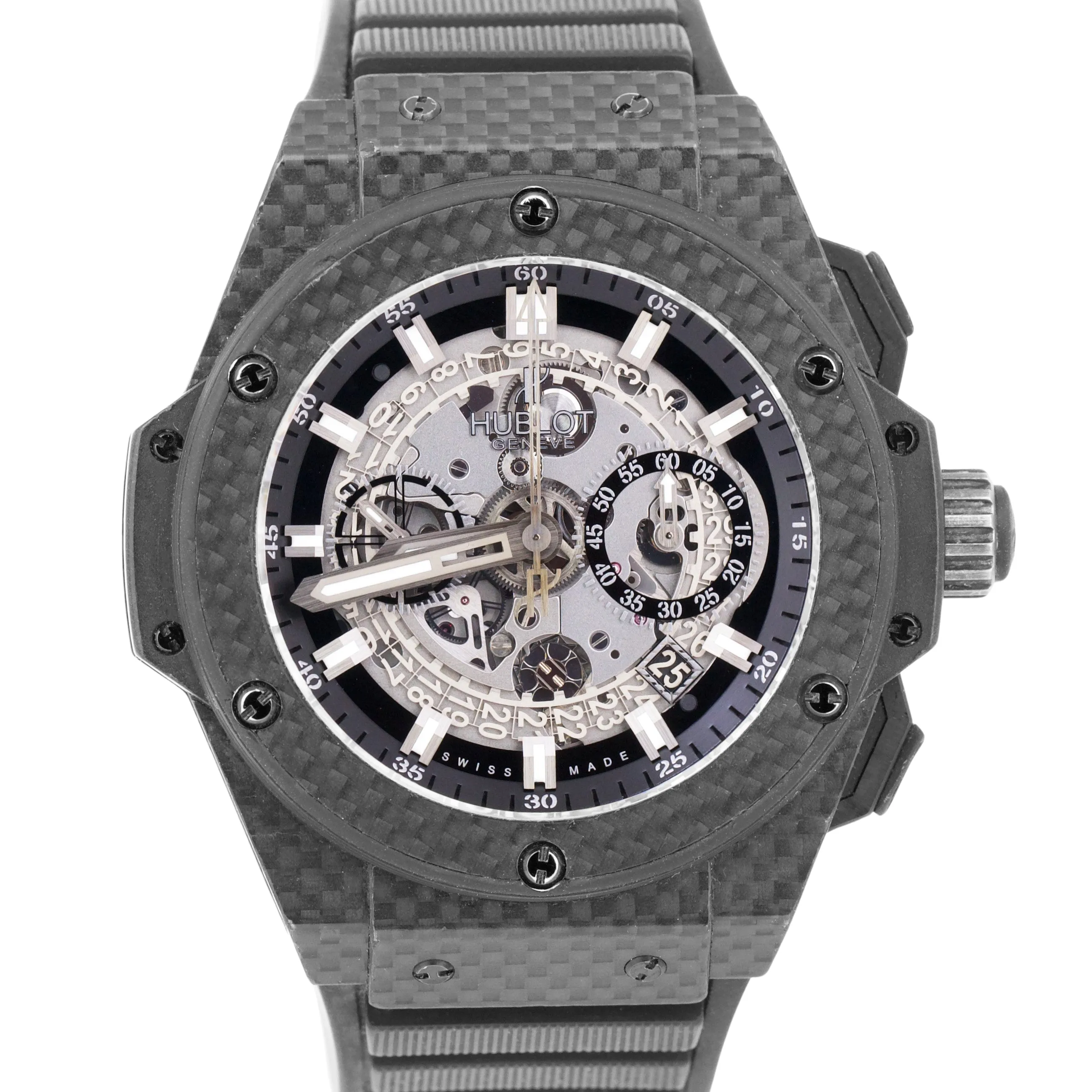PAPERS Hublot Big Bang King Power Carbon SKELETON Black 48mm 101.QX.0140.RX