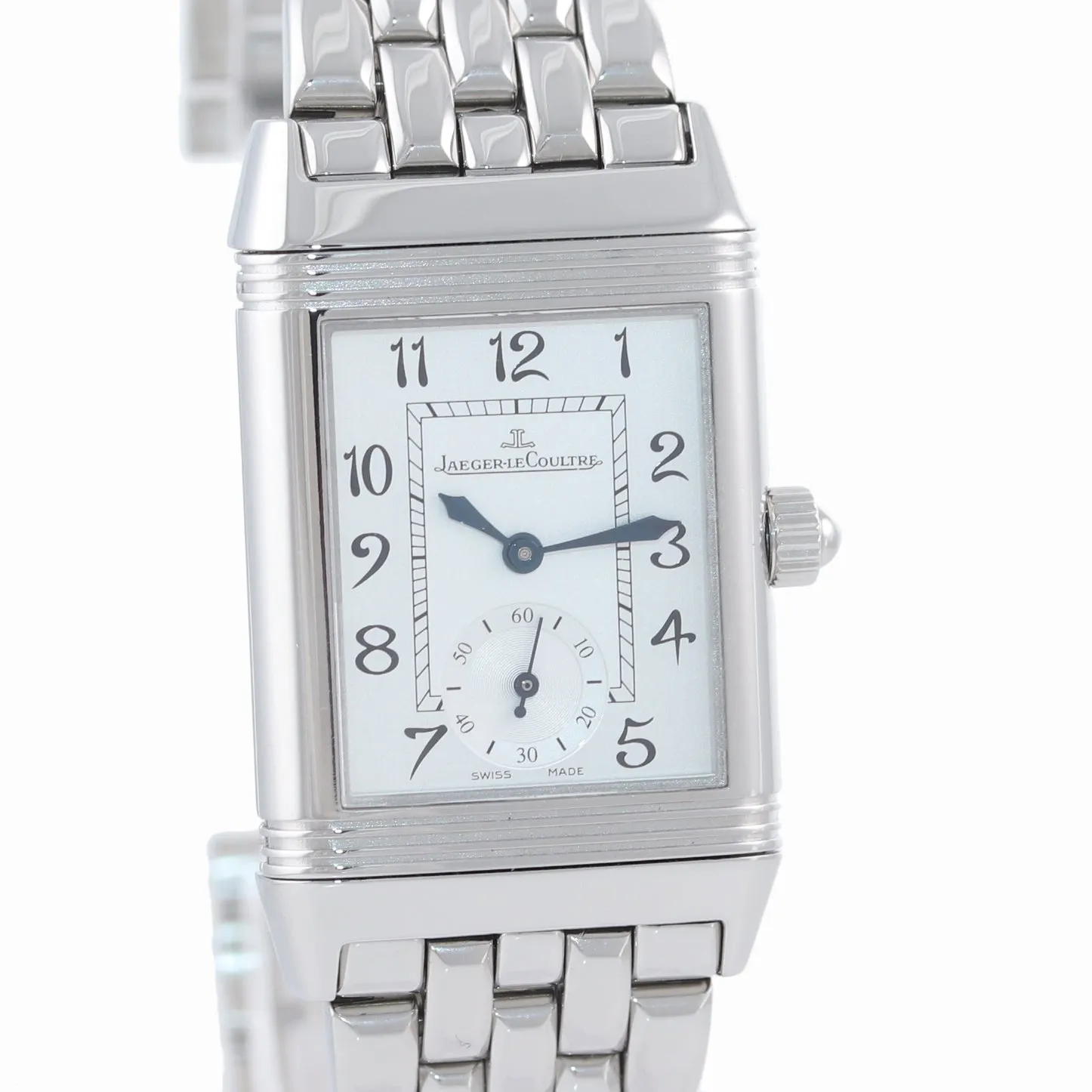 PAPERS Jaeger-LeCoultre JLC Reverso Duetto Diamond Arabic 23mm 256.8.75 Watch