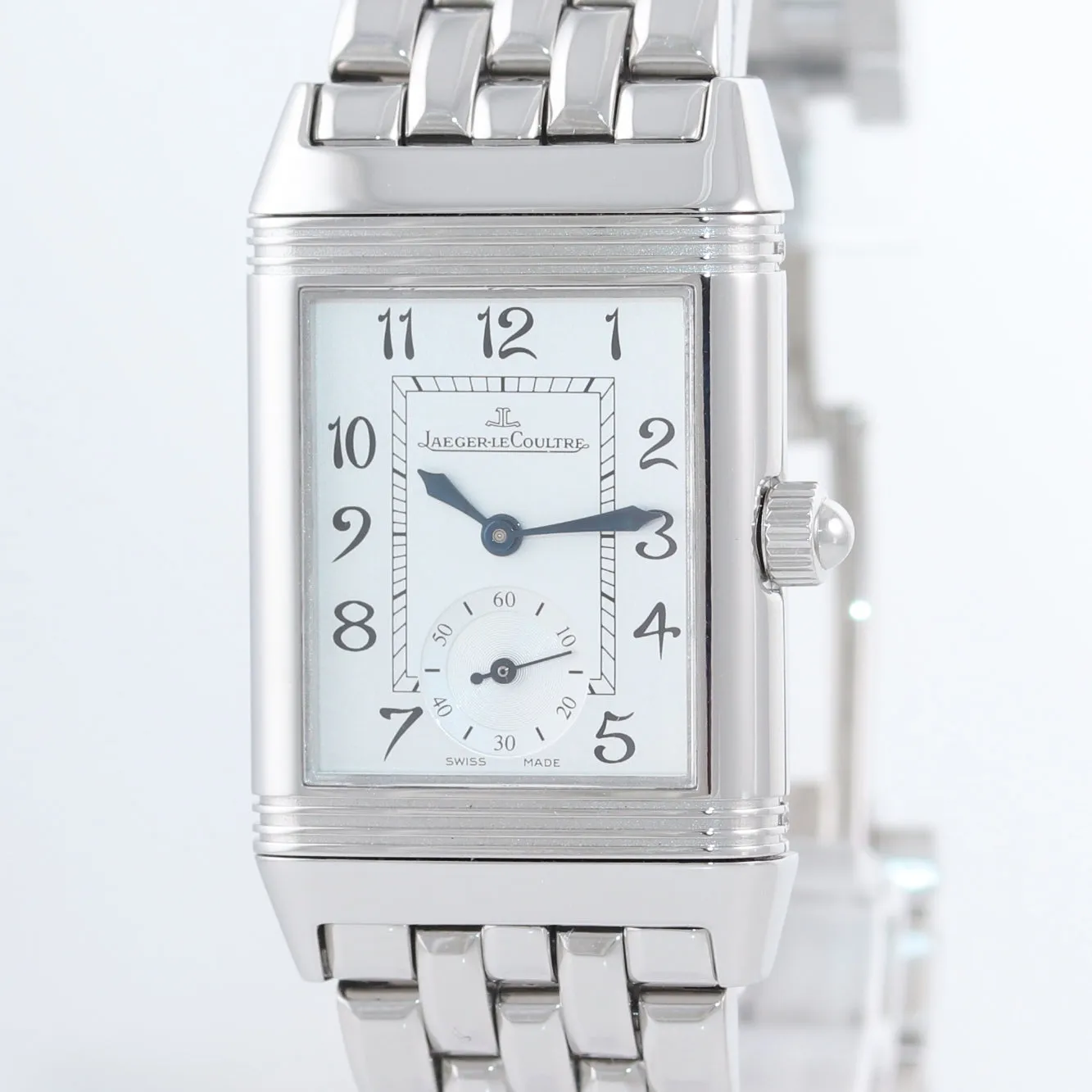 PAPERS Jaeger-LeCoultre JLC Reverso Duetto Diamond Arabic 23mm 256.8.75 Watch