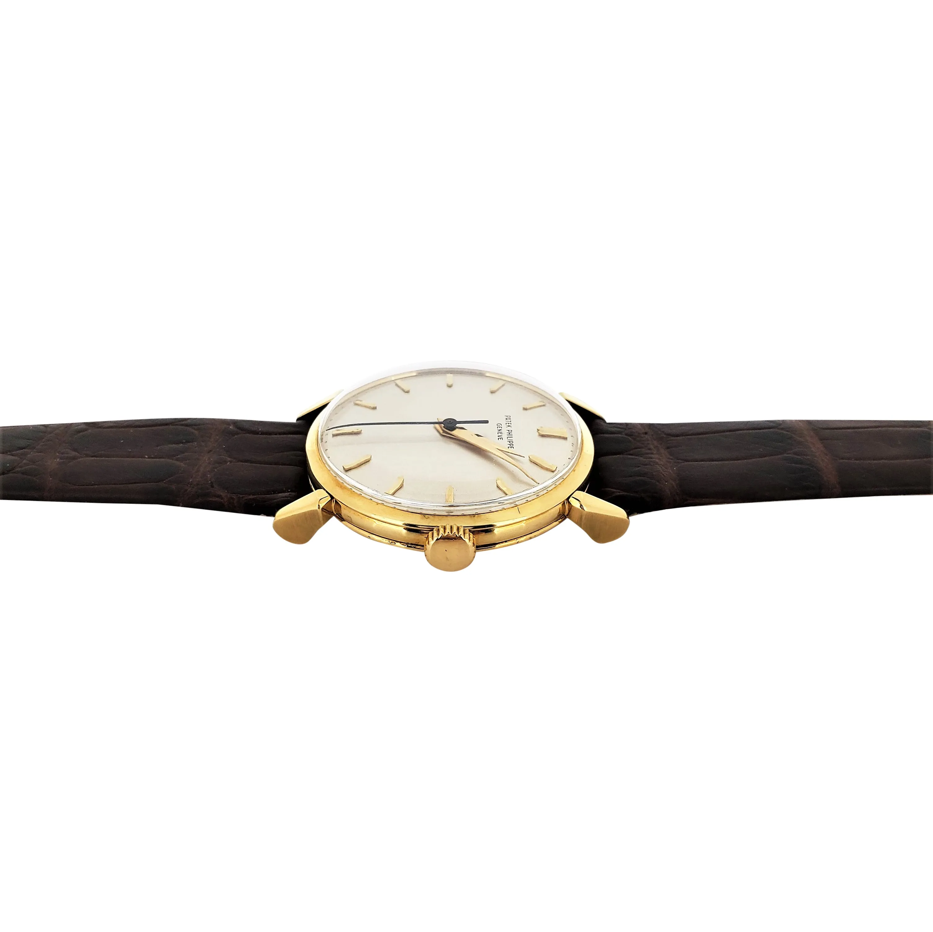 Patek Philippe 1578J Vintage Calatrava Watch with "spider Lugs" Circa 1955