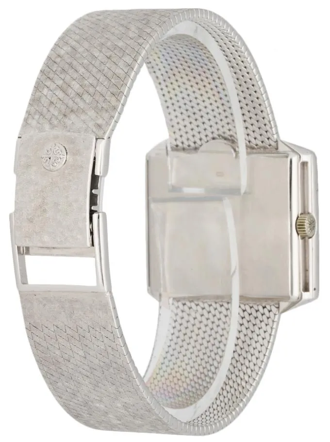 Patek Philippe 3506/3 18K White Gold Vintage Diamond Bezel Ladies Watch