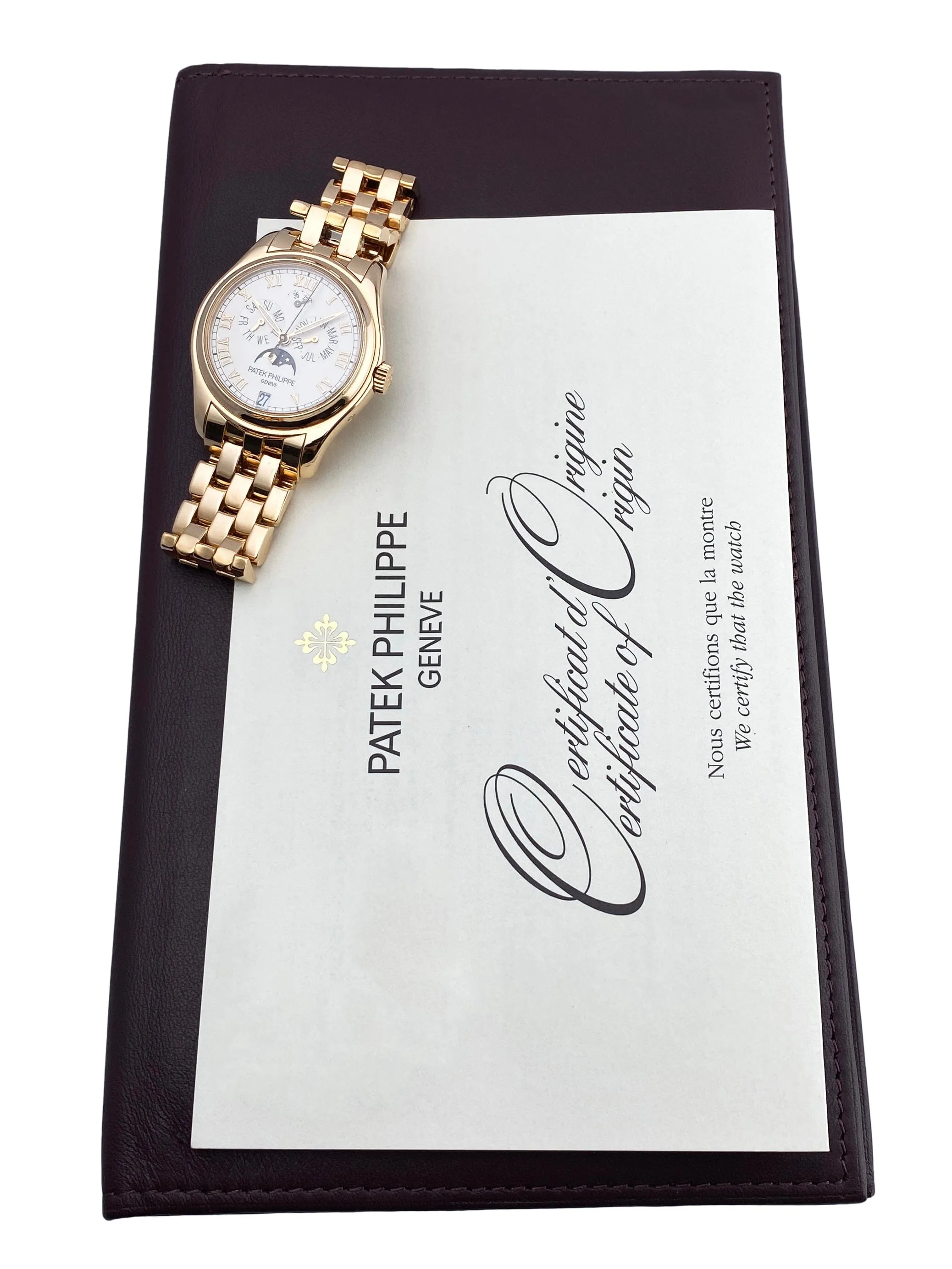 Patek Philippe Annual Calendar 5036/1R-001 Mens Watch Box Papers