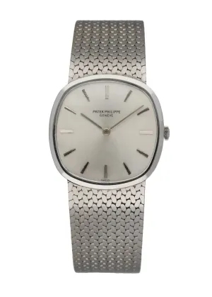 Patek Philippe Calatrava 3544-1 Vintage 18K White Gold Men's Watch