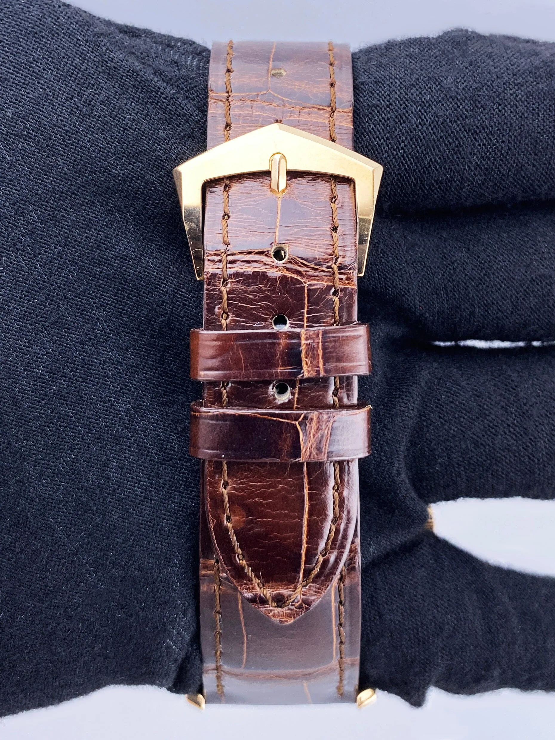Patek Philippe Calatrava 5227R Ivory Dial 18K Rose Gold Mens Watch Box Papers