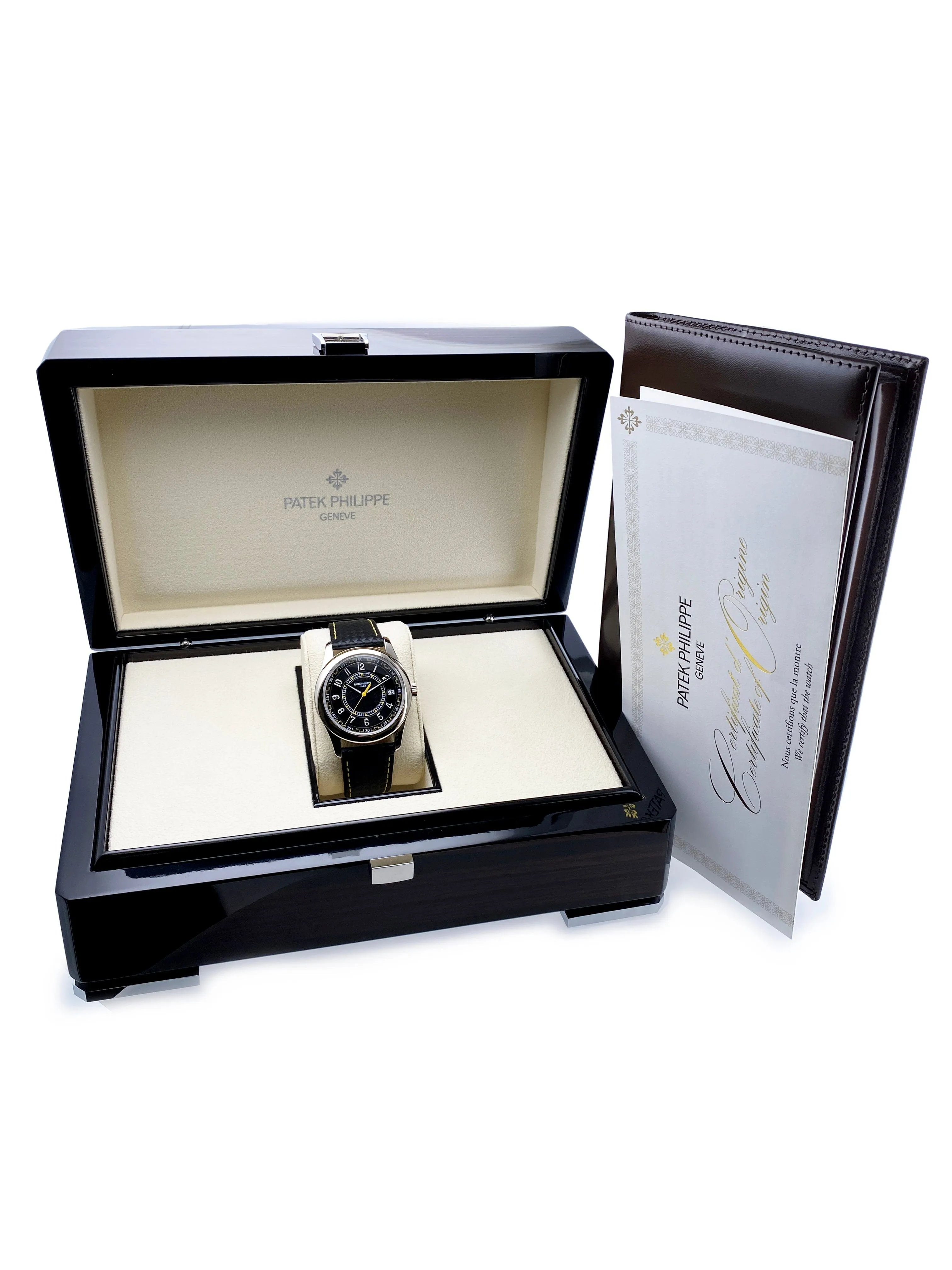 Patek Philippe Calatrava 6007G-001 Yellow Mens Watch Box Papers