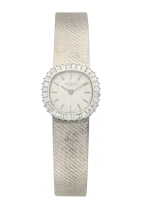 Patek Philippe Ellipse 3395 baguette diamond Ladies Watch