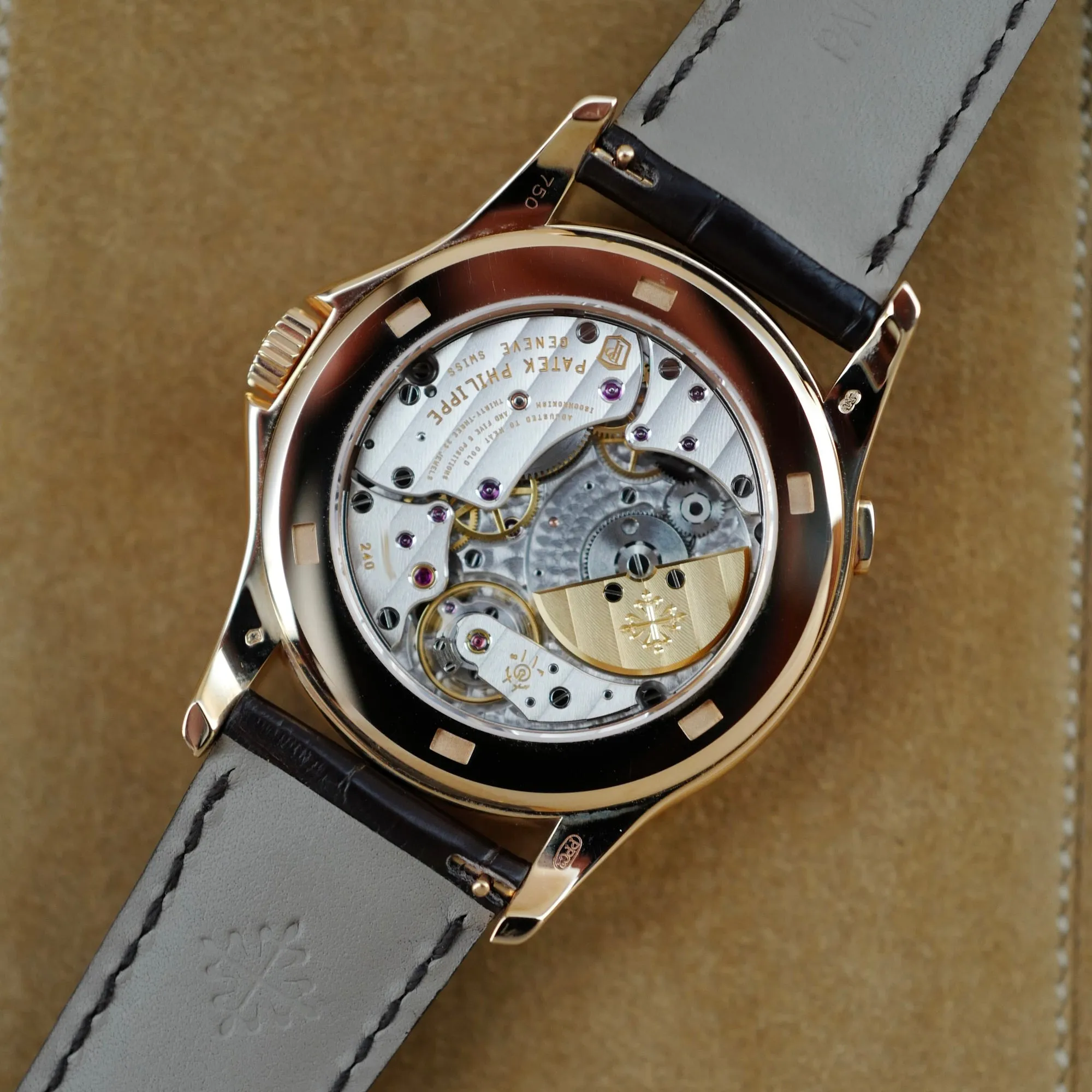 Patek Philippe Rose Gold World Time Cloisonne Watch Ref. 5131