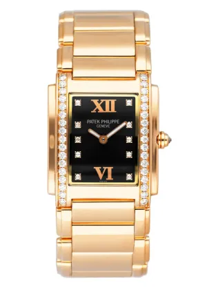 Patek Philippe Twenty-4 4910/11 Black Dial Ladies Watch