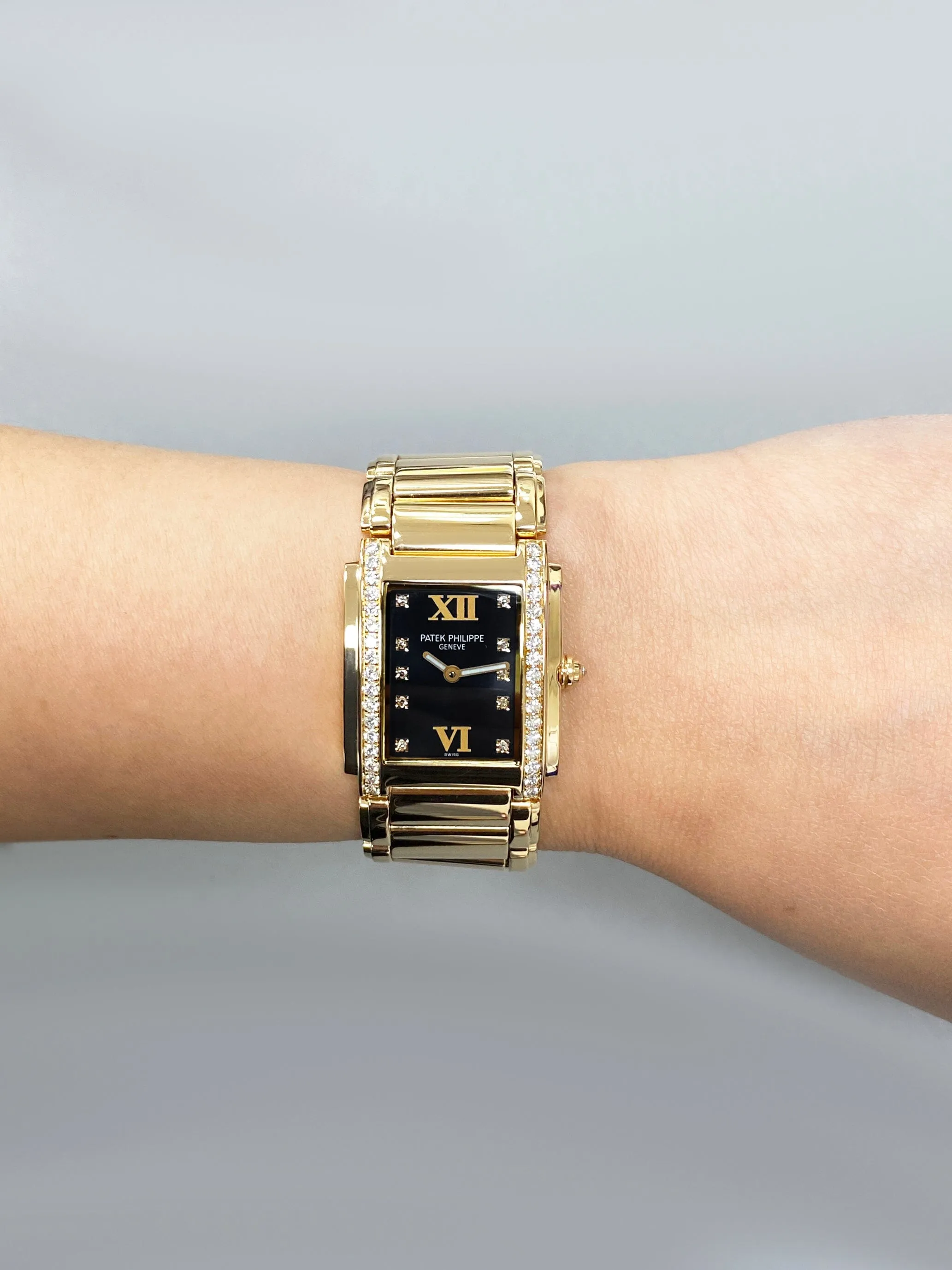 Patek Philippe Twenty-4 4910/11 Black Dial Ladies Watch