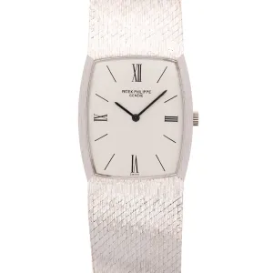 Patek Philippe White Gold Vintage Watch Ref. 3528