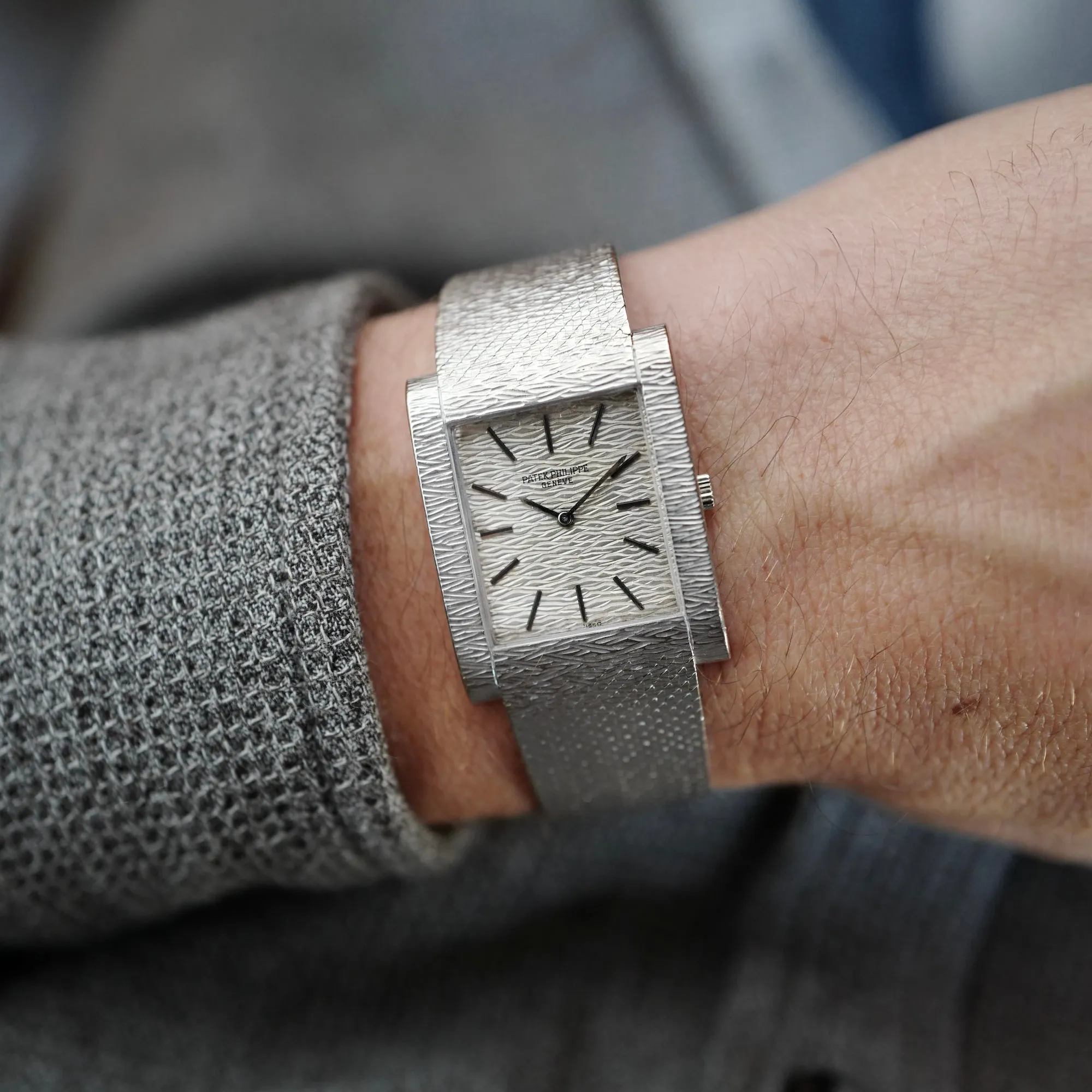 Patek Philippe White Gold Vintage Watch Ref. 3553
