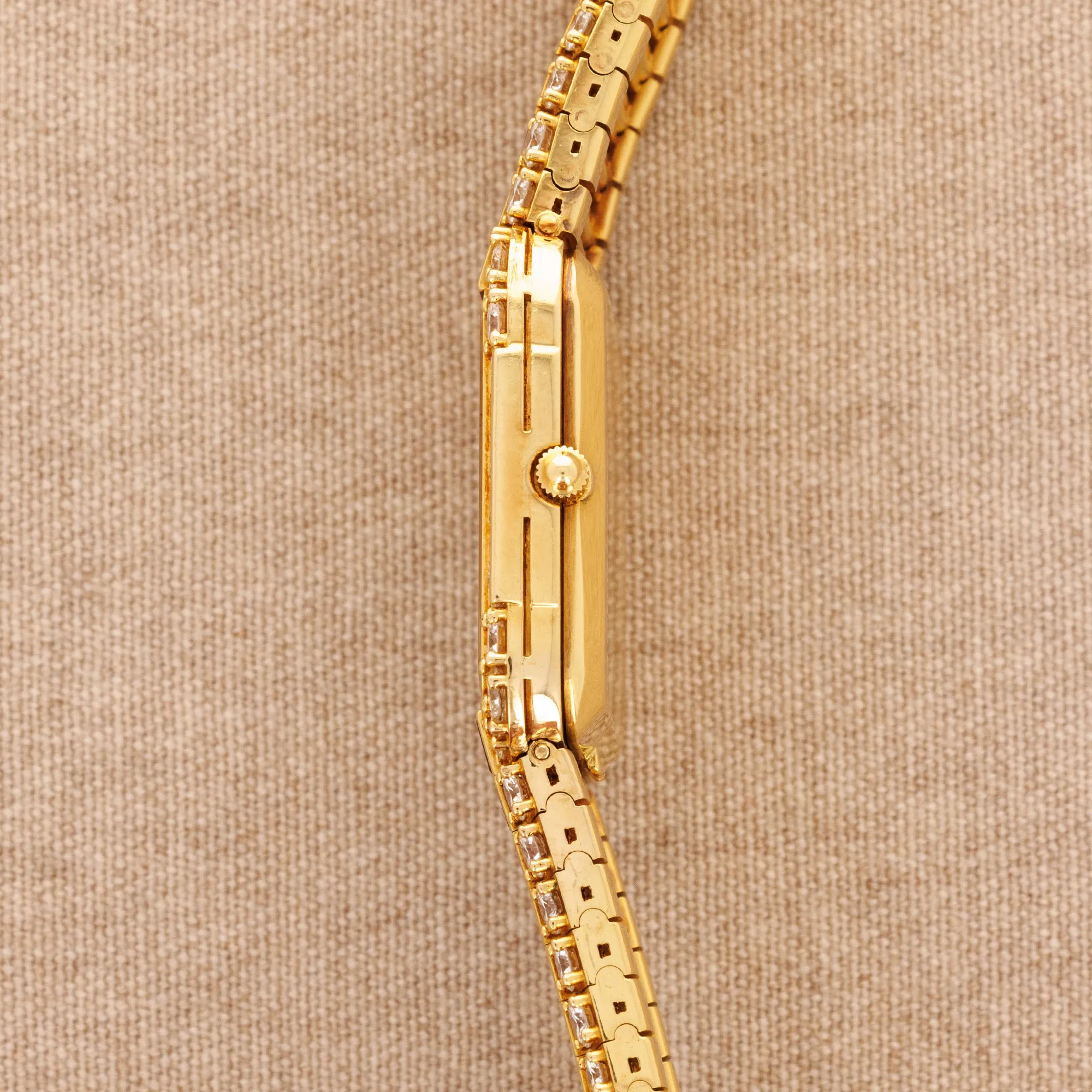 Patek Philippe Yellow Gold Diamond & Ruby Watch Ref. 3968