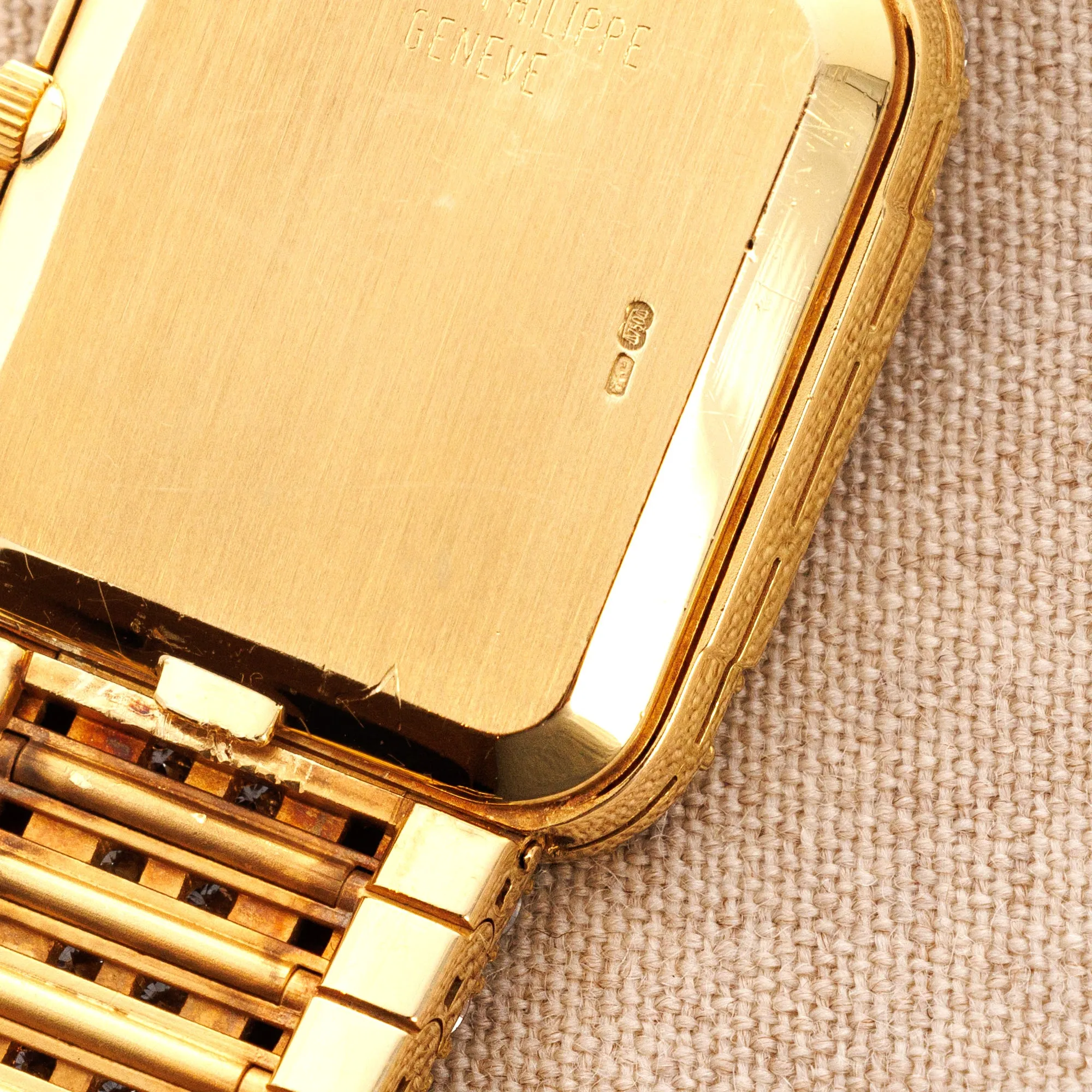 Patek Philippe Yellow Gold Diamond & Ruby Watch Ref. 3968