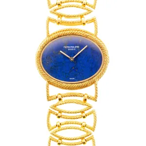 Patek Philippe Yellow Gold Lapis Lazuli Ref. 4290