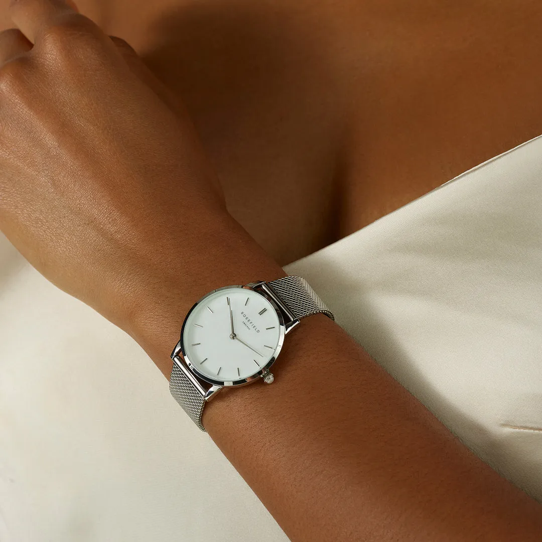 Pearl Edit Mesh Silver