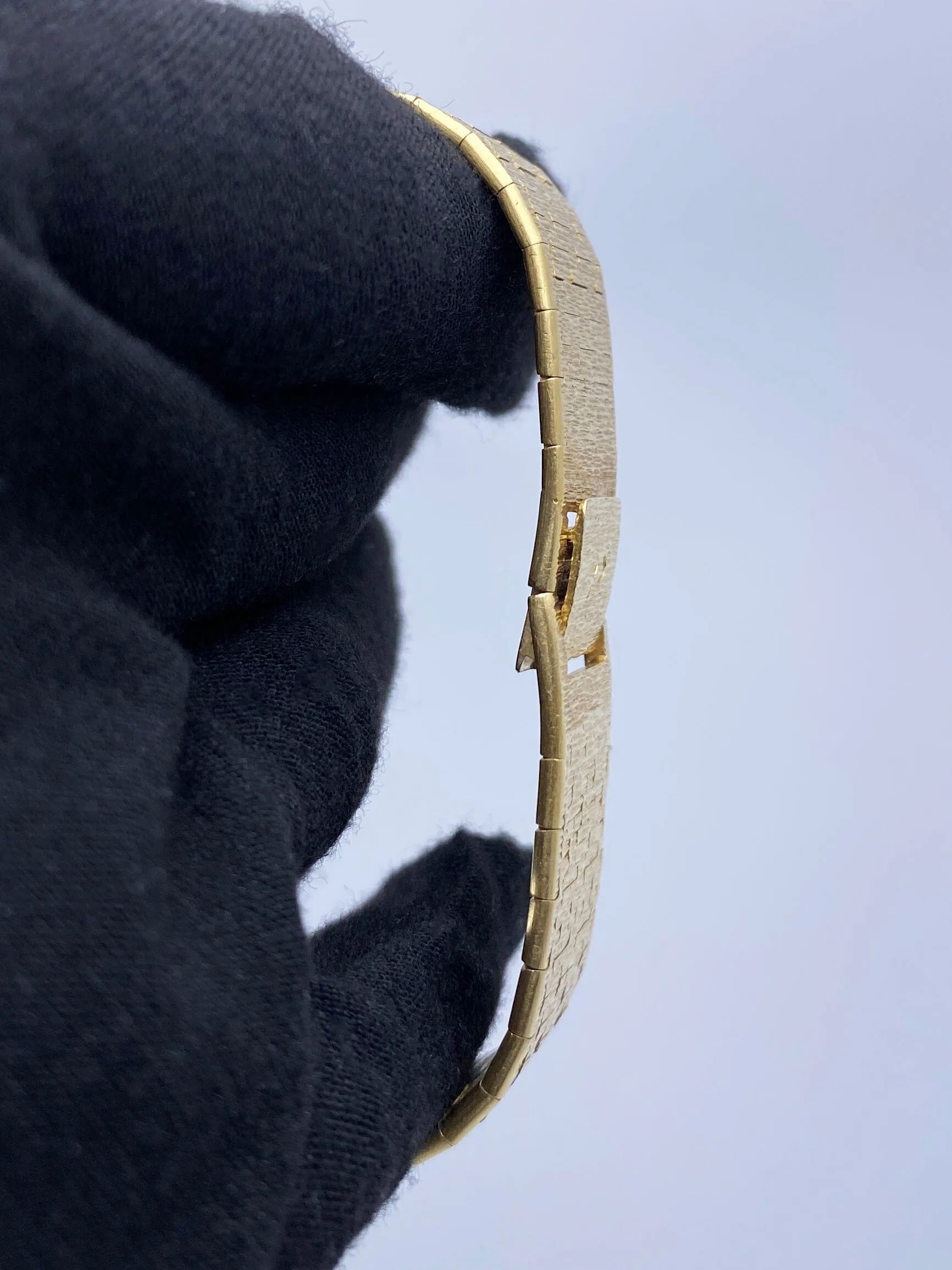 Piaget 9826A6 Diamond Nephrite Dial Ladies Watch