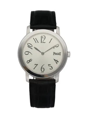 Piaget Altiplano 50920 18K White Gold Men's Watch Box & Papers