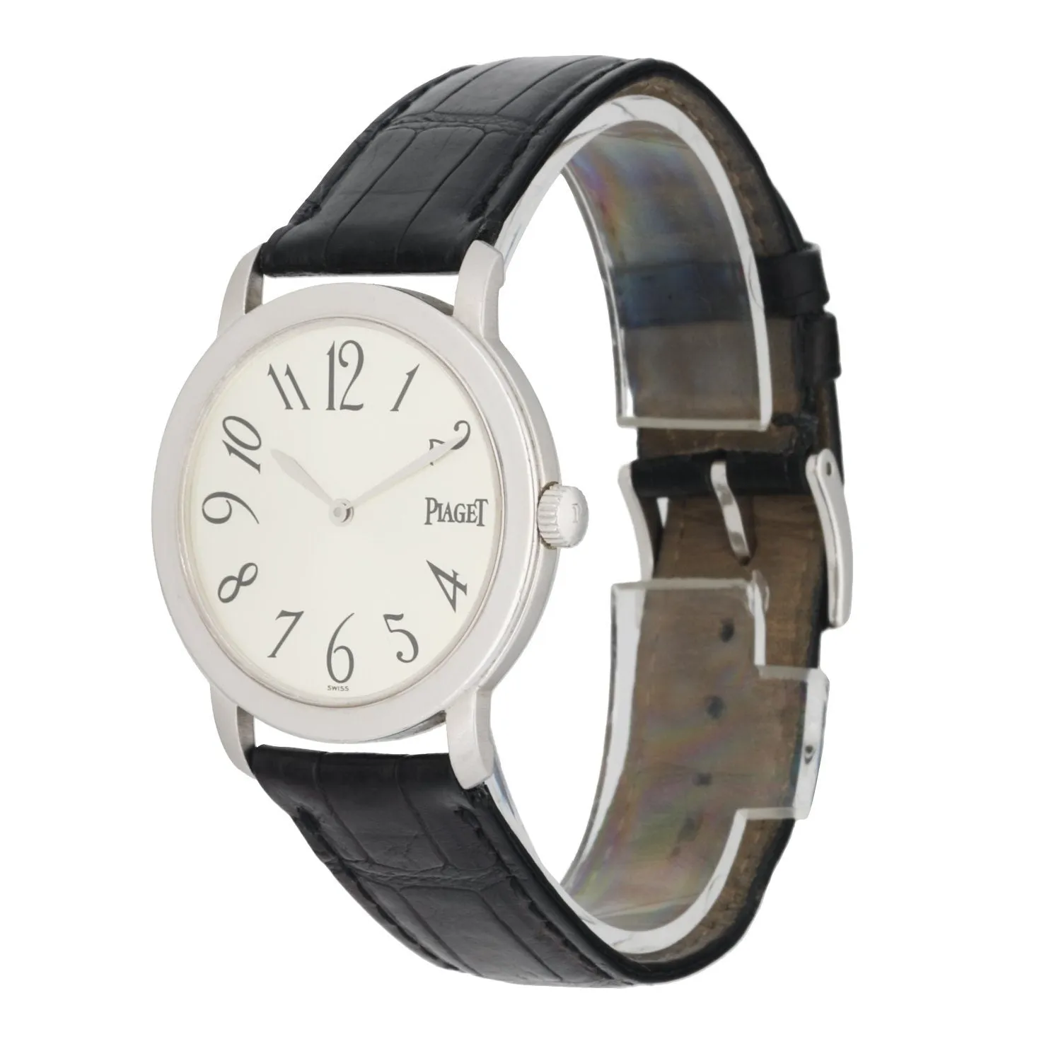 Piaget Altiplano 50920 18K White Gold Men's Watch Box & Papers