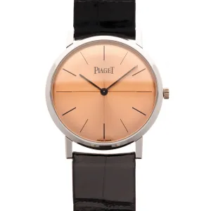 Piaget Platinum Altiplano Ultra Thin Watch Ref. G0A27009