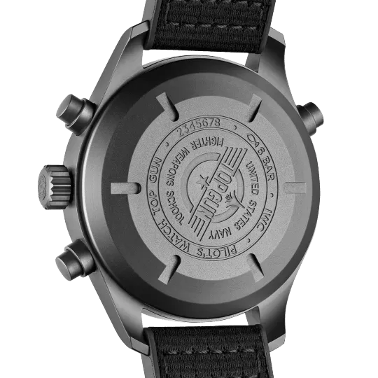 Pilot's Watch Double Chronograph Top Gun Ceratanium®