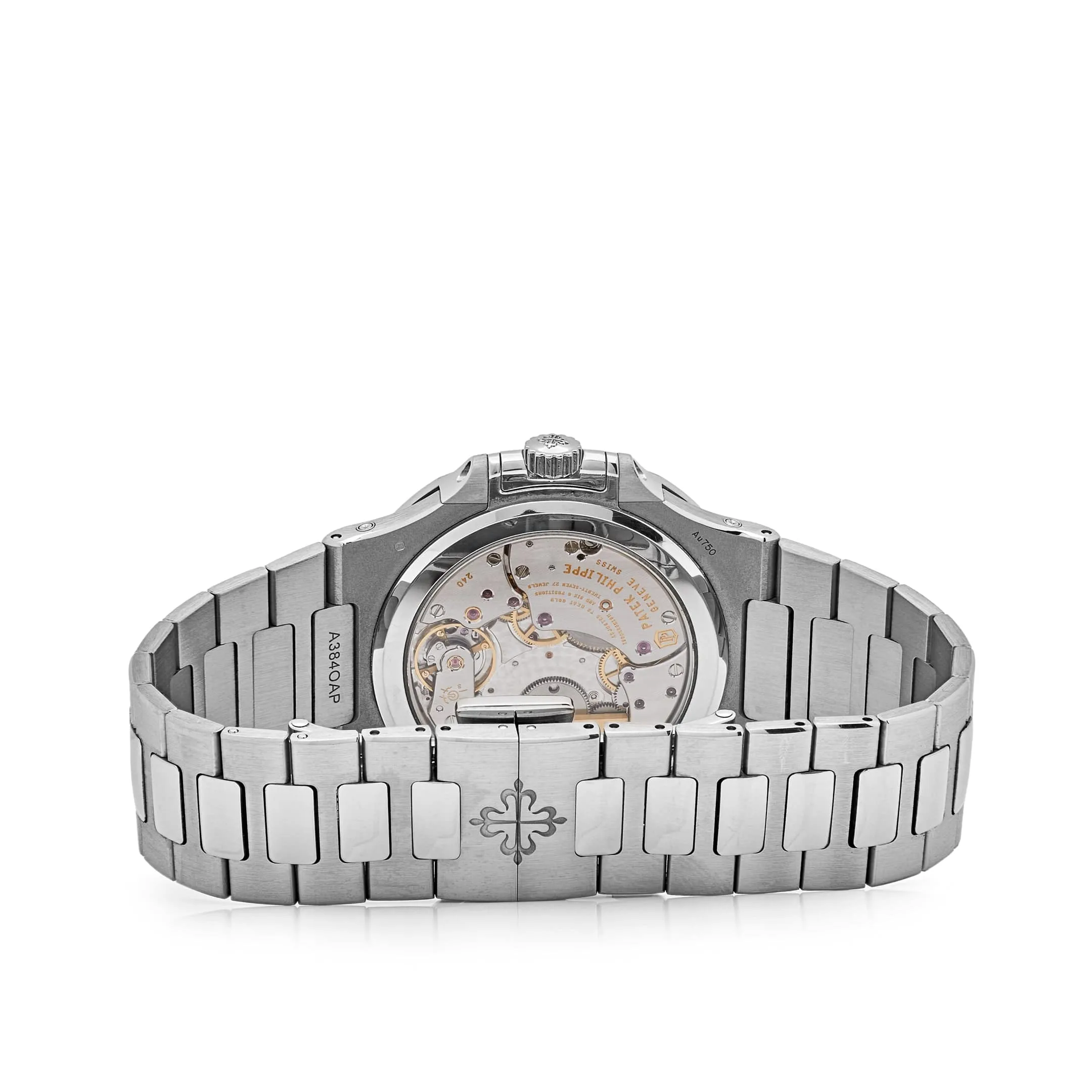 PP Luxury Watches Nautilus 5740/1G-001 'Tiffany & Co.' Perpetual Calendar Moon Phases White Gold Blue Dial (2019)