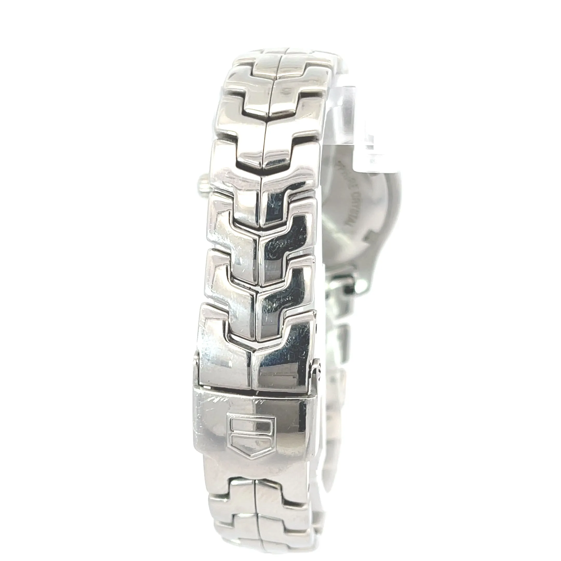 Pre-owned Ladies Tag Heuer Link Stainless Steel Blue MOP Dial Watch model WJ1316-0