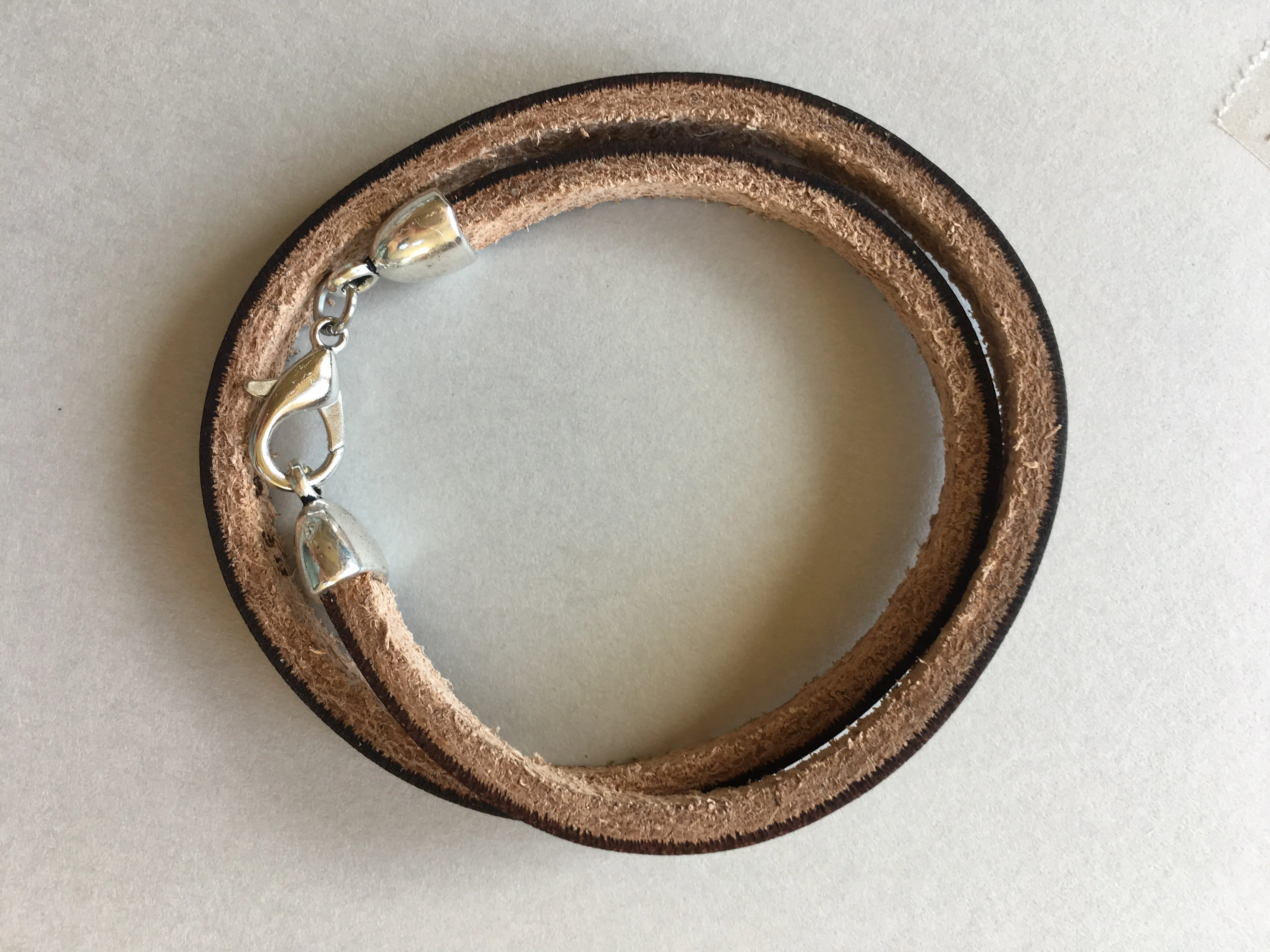 Proverbs 31:25-29...Daily Reminder Leather triple wrap bracelet