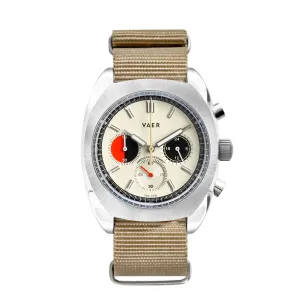 R1 USA Racing Chronograph - Cream 42mm