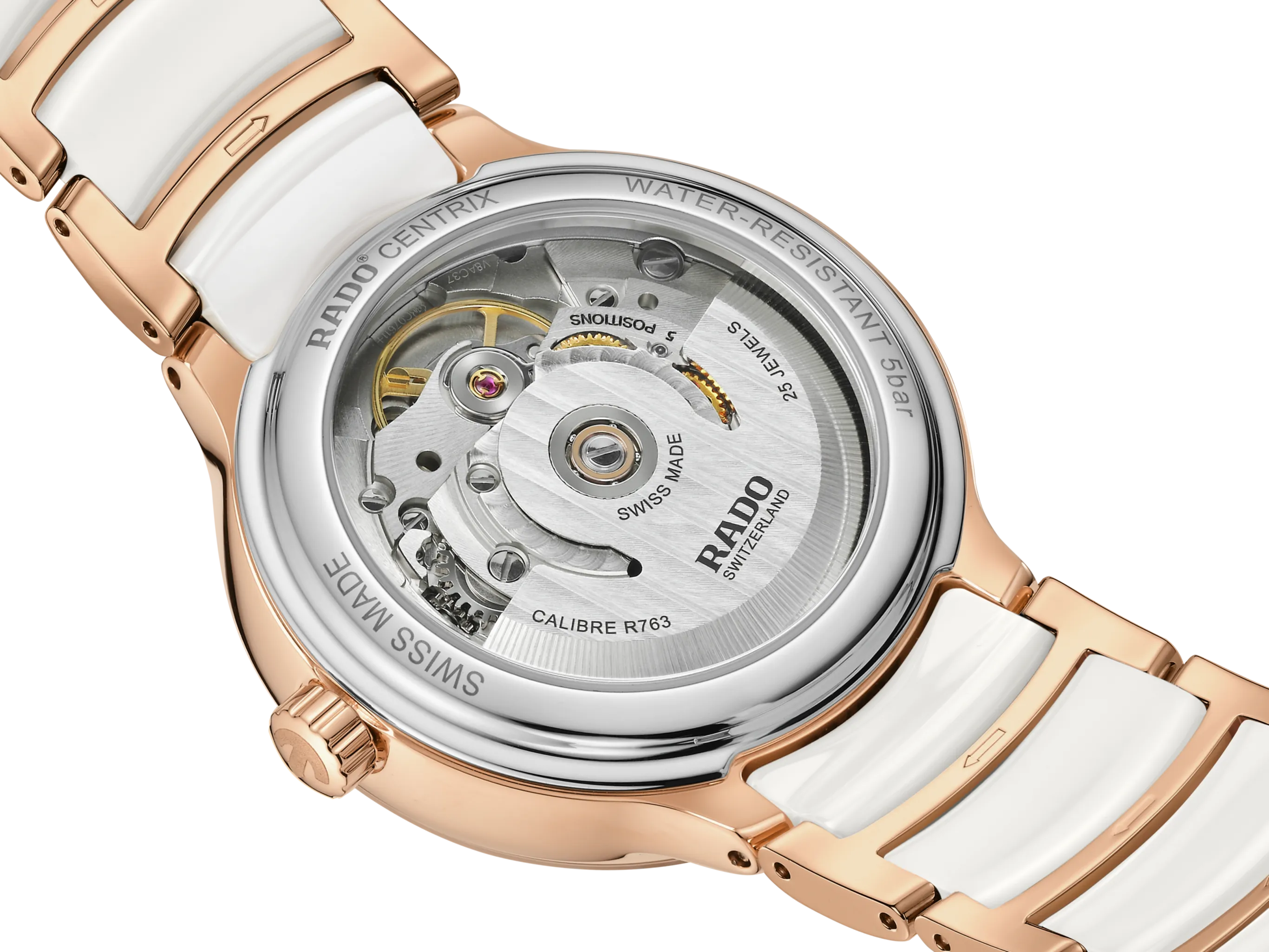 Rado Centrix Silver Dial Women 35MM