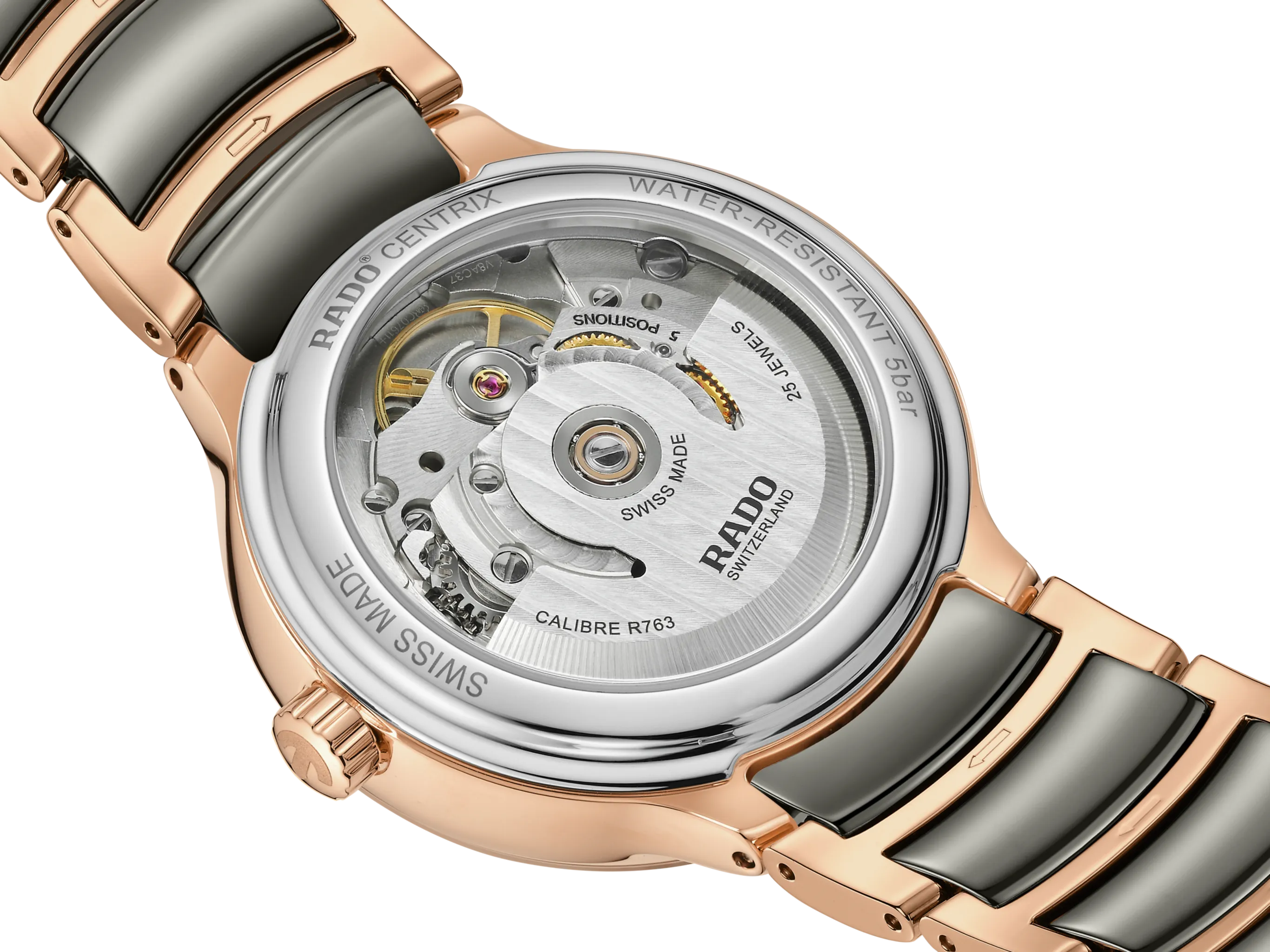 Rado Centrix Silver Dial Women 35MM