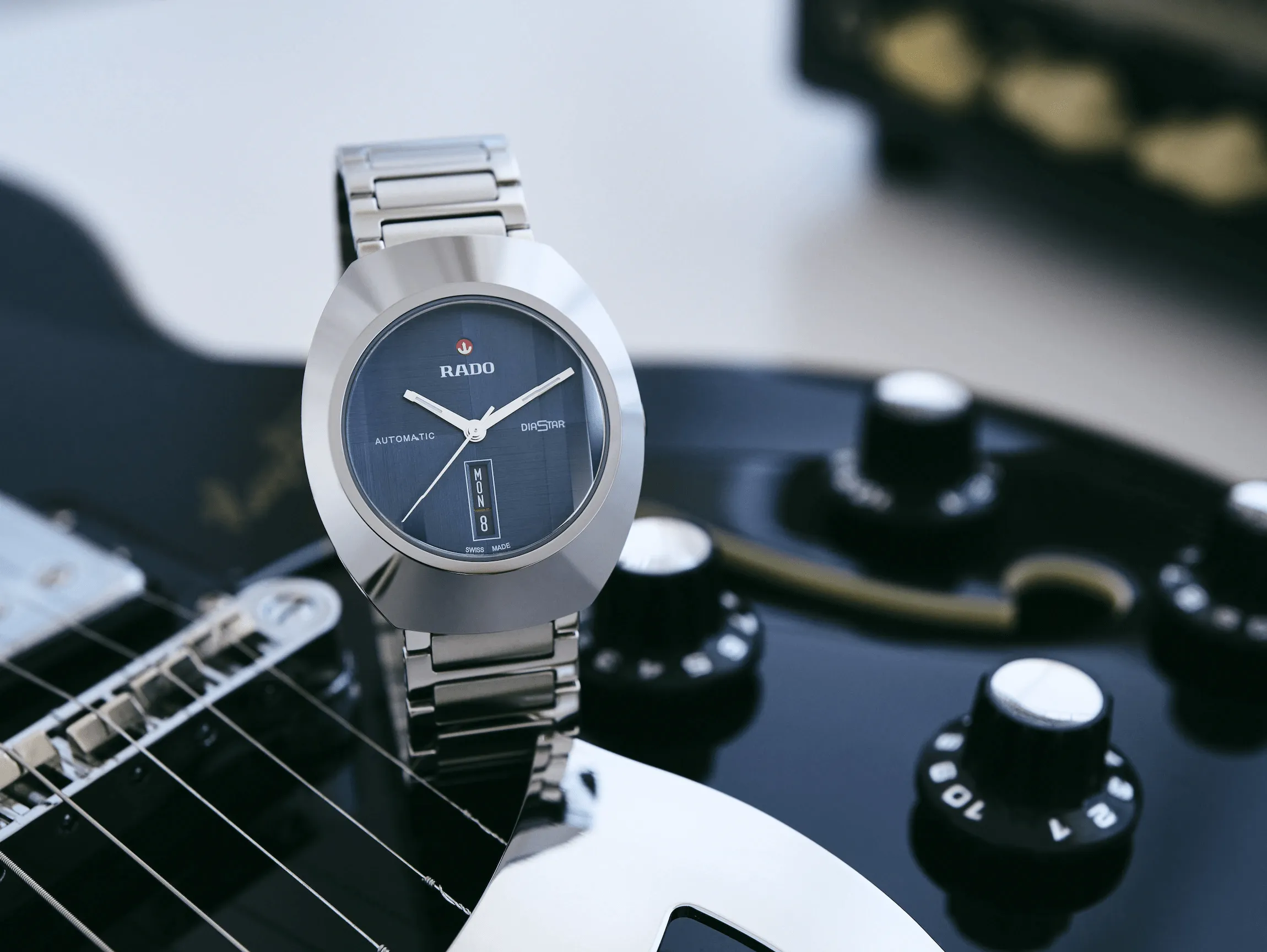Rado DiaStar Original 38mm Blue Dial Ceramos Men's Watch R12160213