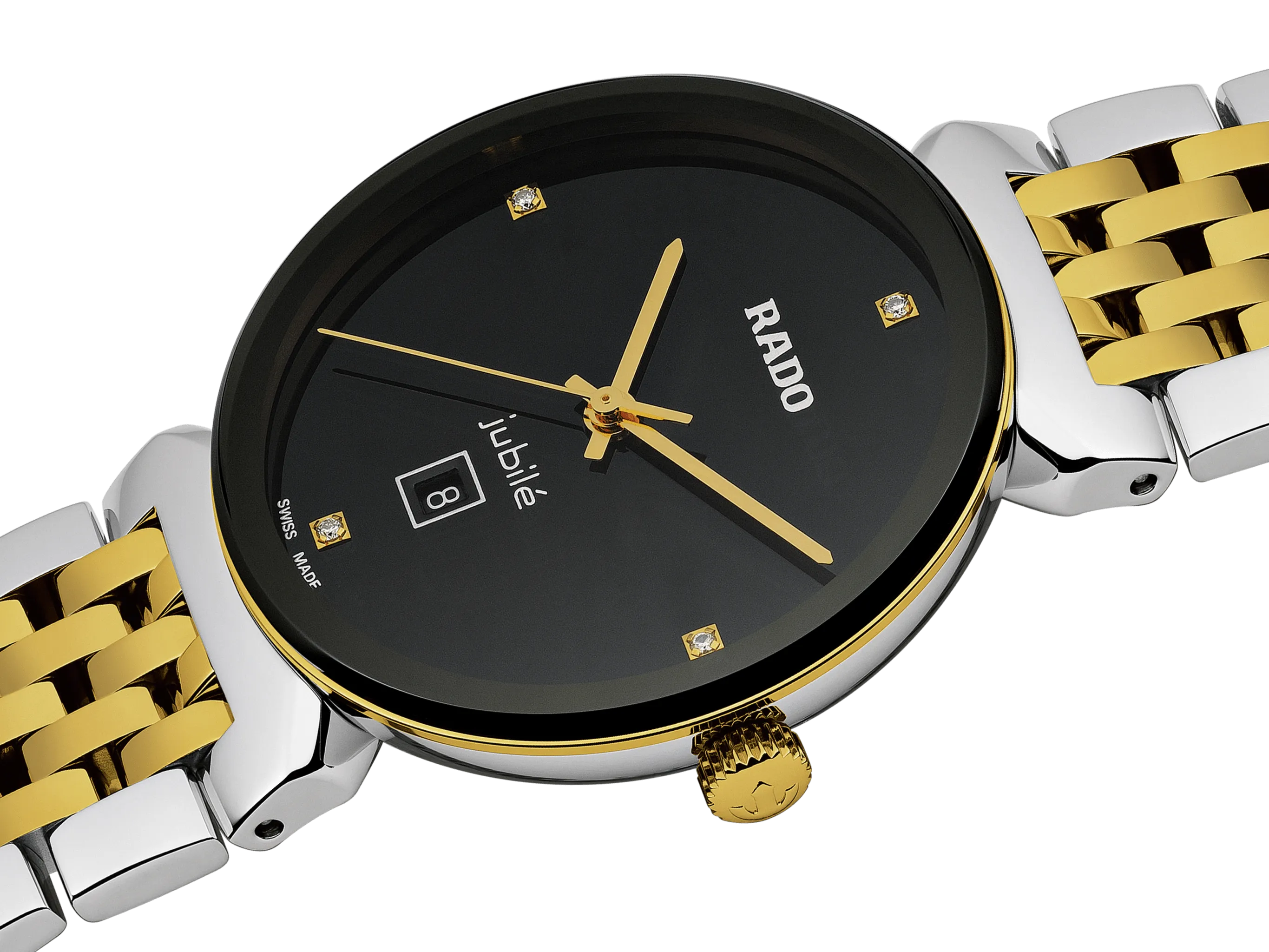 RADO Florence Classic Diamonds 30mm Gold-Silver Women's Watch R48913703
