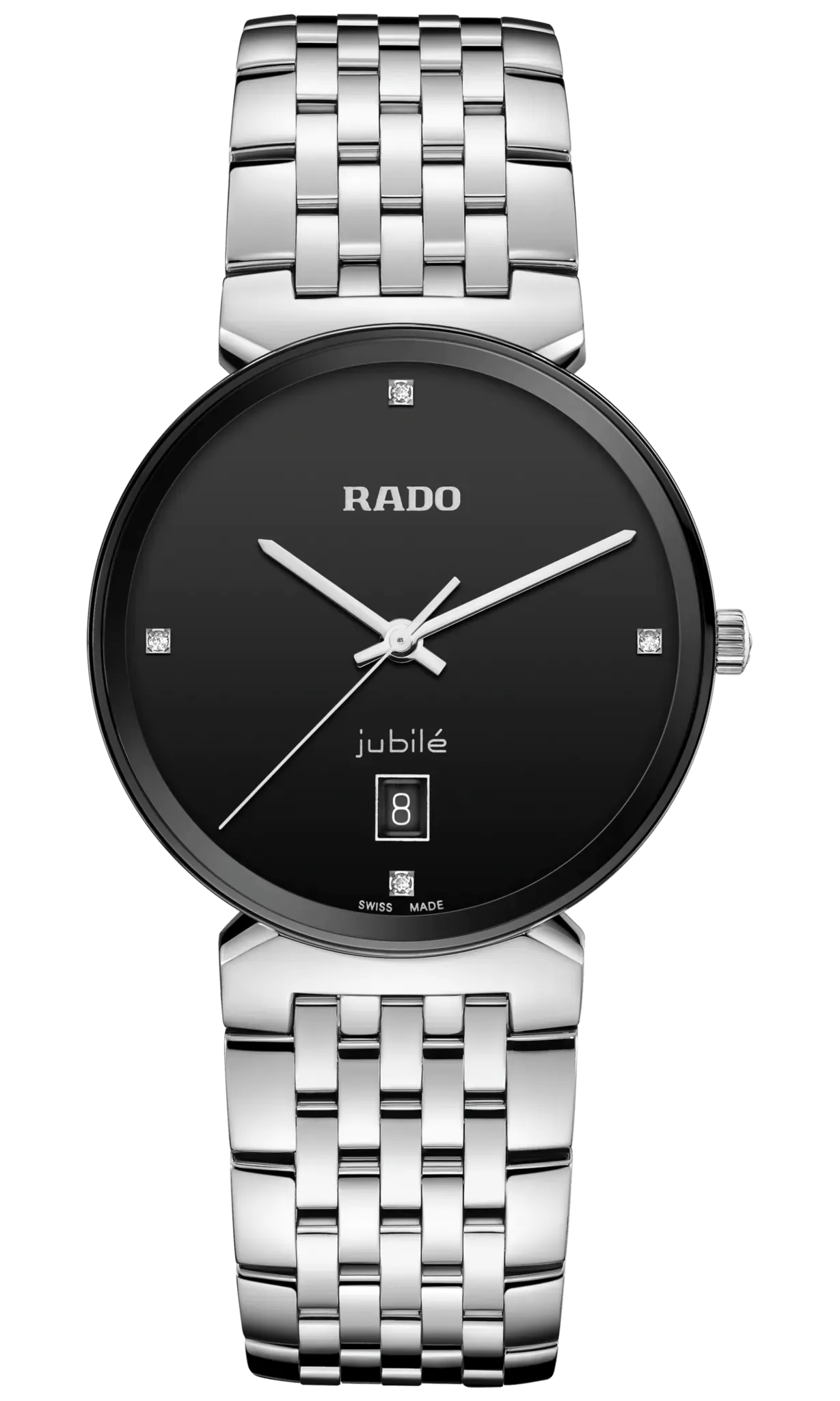 RADO Florence Classic Diamonds 38mm Silver Men's Watch R48912713