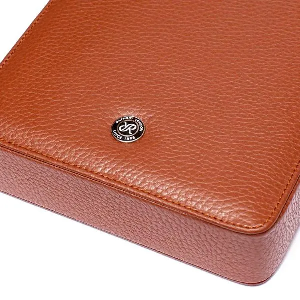 Rapport - Berkeley Double Watch Slipcase in Brown Leather | D171
