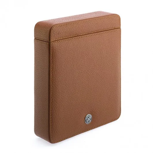 Rapport - Berkeley Double Watch Slipcase in Brown Leather | D171