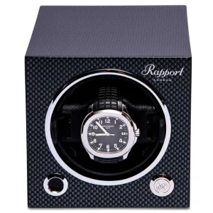 Rapport - Evolution Watch Winder Single in Carbon | EVO50