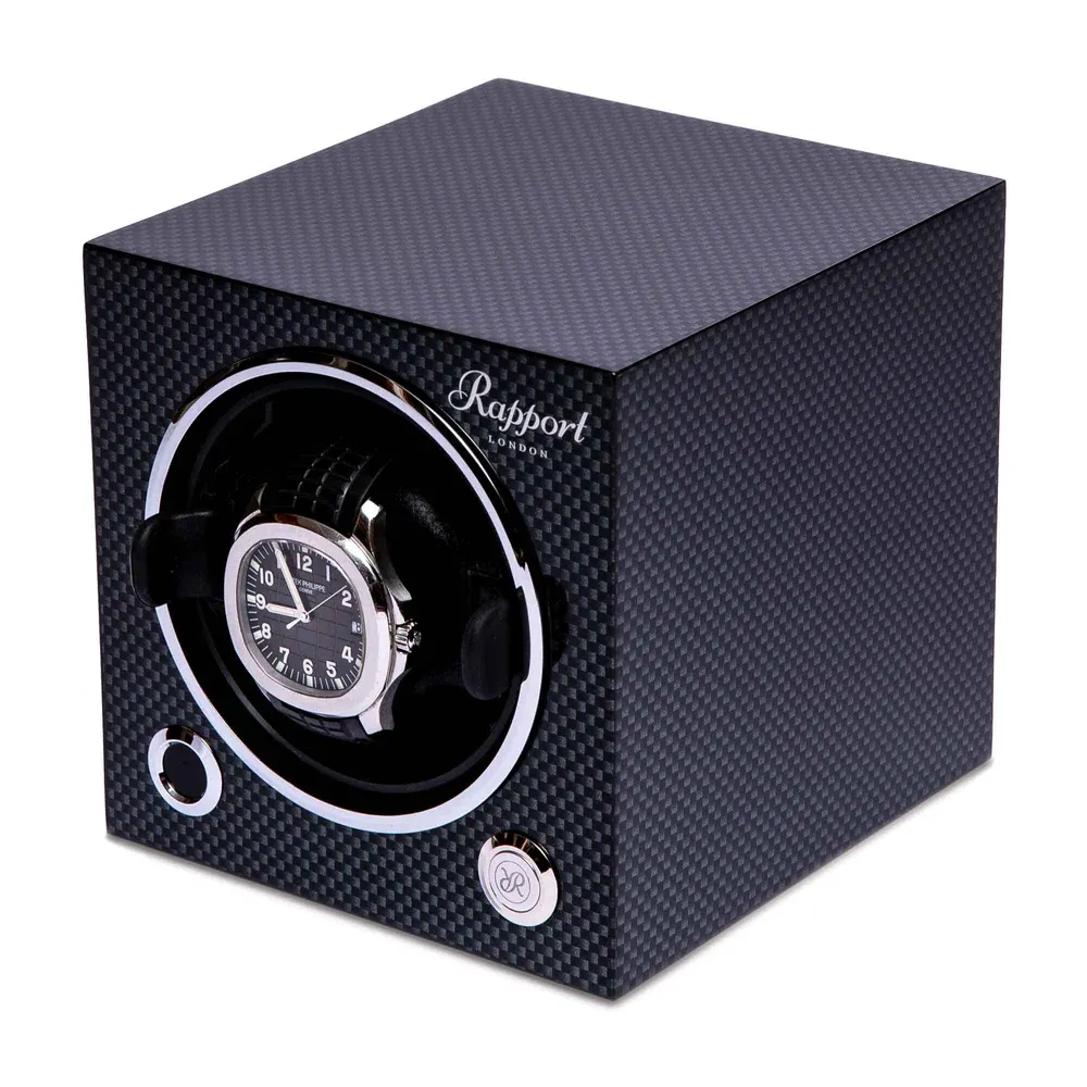 Rapport - Evolution Watch Winder Single in Carbon | EVO50