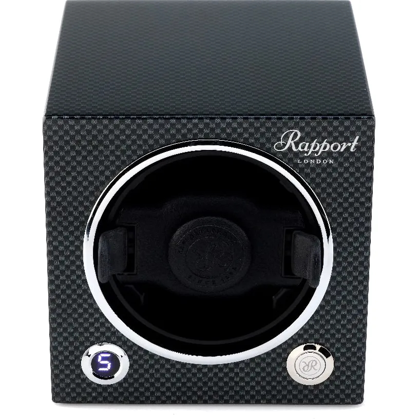 Rapport - Evolution Watch Winder Single in Carbon | EVO50