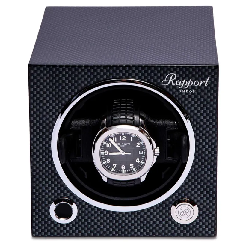 Rapport - Evolution Watch Winder Single in Carbon | EVO50
