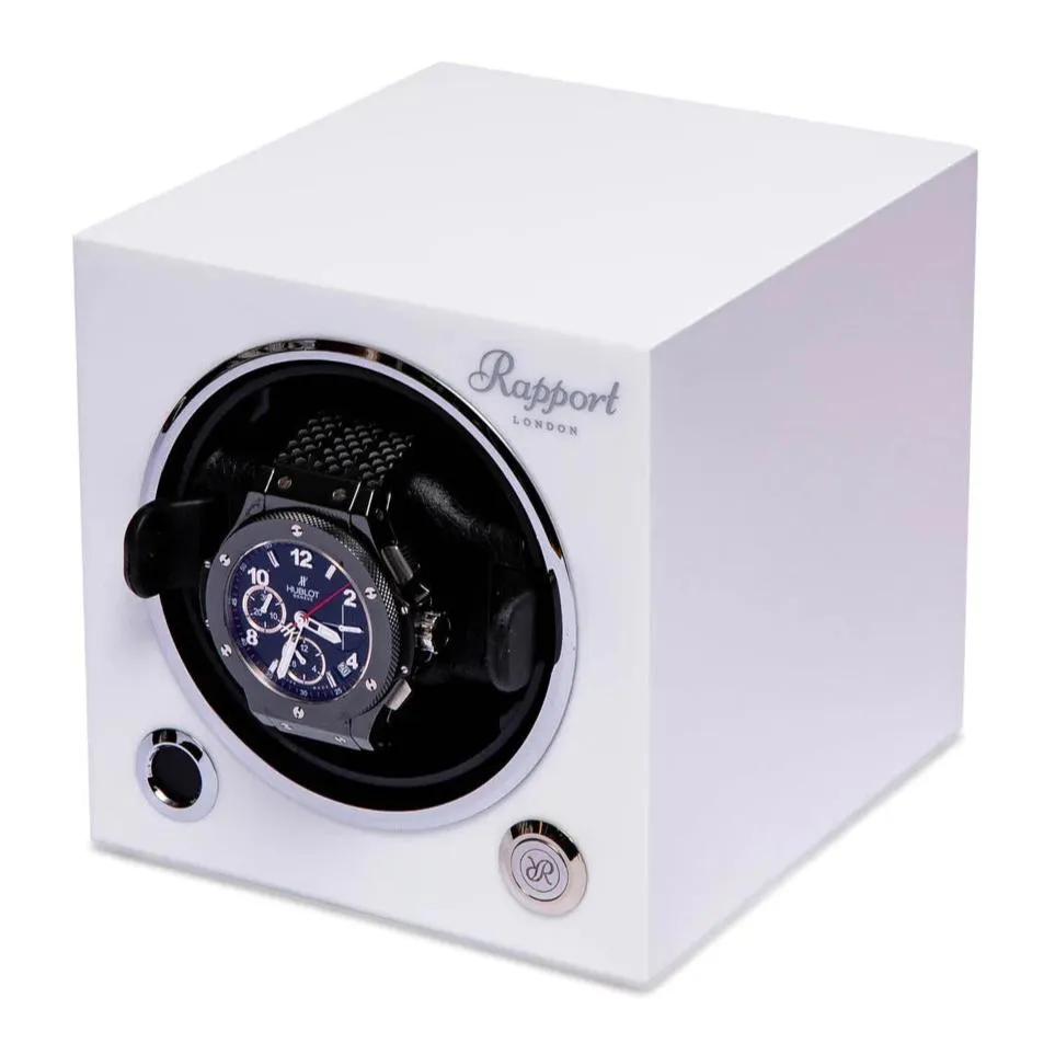 Rapport - Evolution Watch Winder Single in White | EVO41
