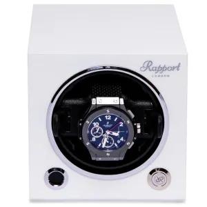 Rapport - Evolution Watch Winder Single in White | EVO41