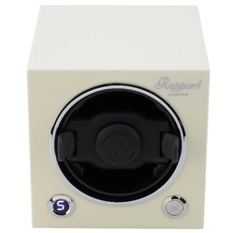 Rapport - Evolution Watch Winder Single in White | EVO41
