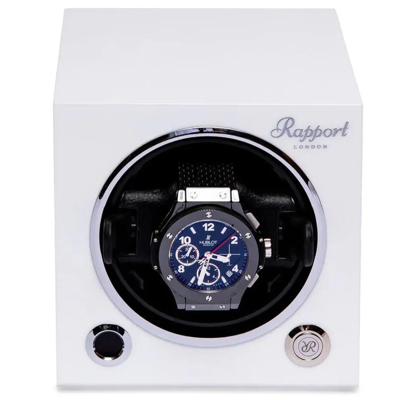 Rapport - Evolution Watch Winder Single in White | EVO41