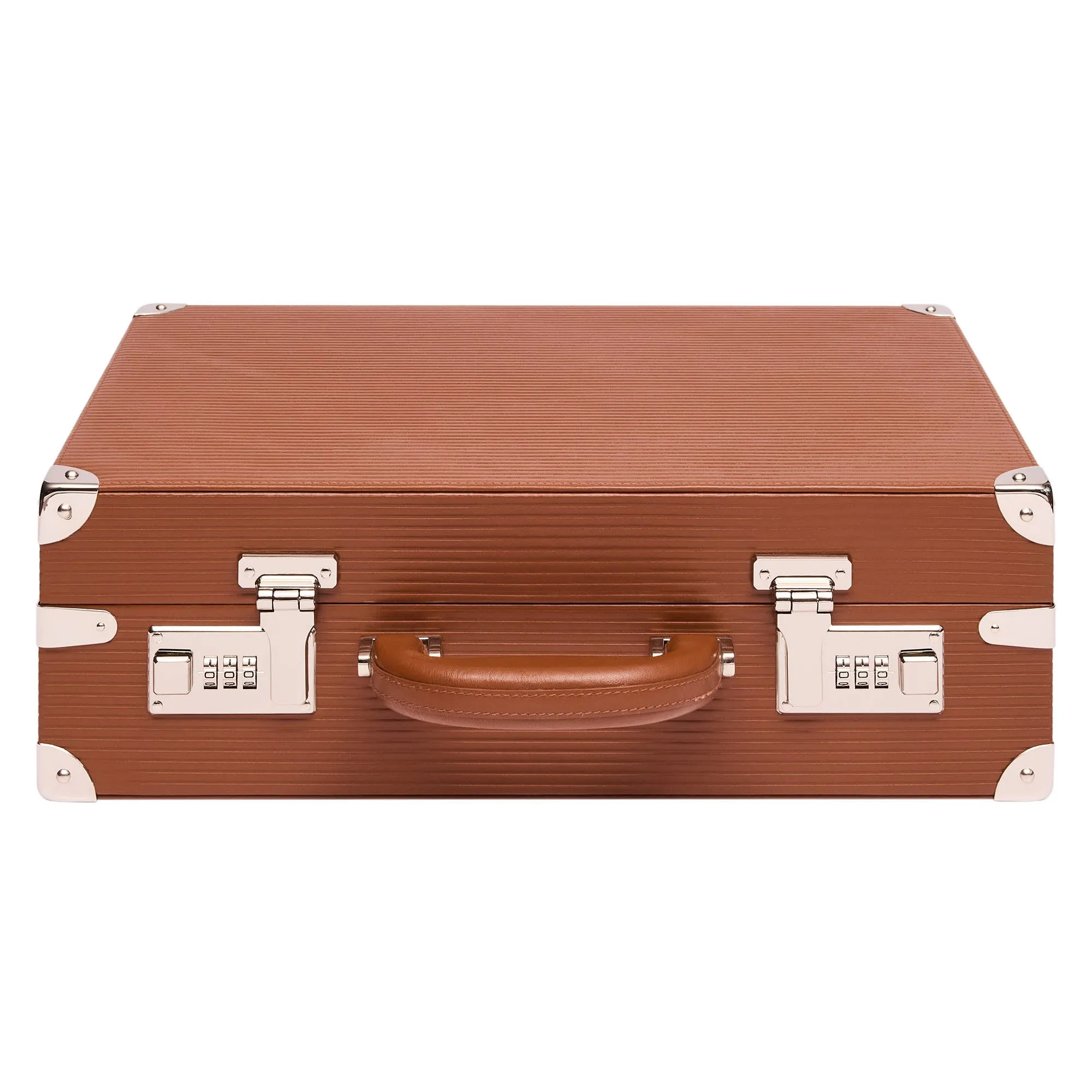 Rapport - Nova 10 Watch Briefcase in Brown Leather | D345
