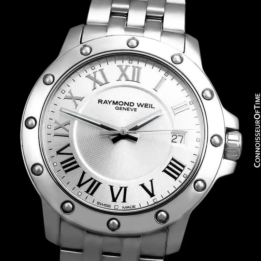 Raymond Weil Tango Mens 41mm Watch, Ref. 5599 - Stainless Steel