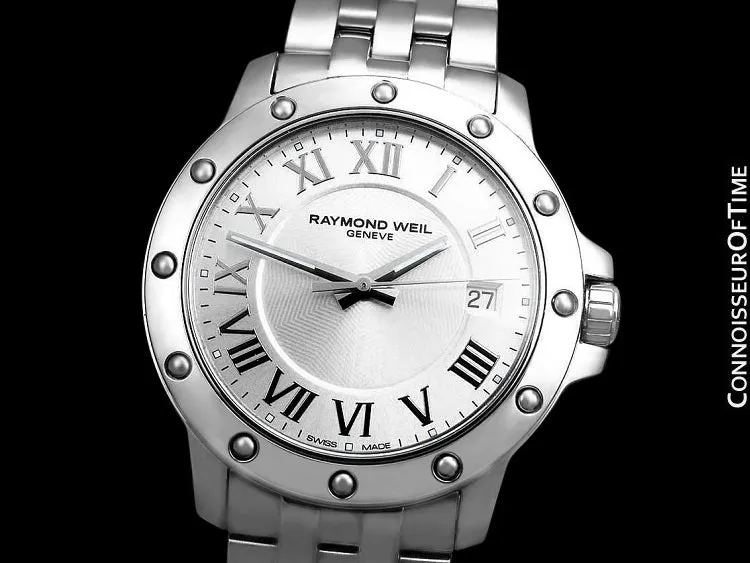 Raymond Weil Tango Mens 41mm Watch, Ref. 5599 - Stainless Steel
