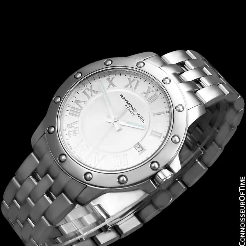 Raymond Weil Tango Mens 41mm Watch, Ref. 5599 - Stainless Steel
