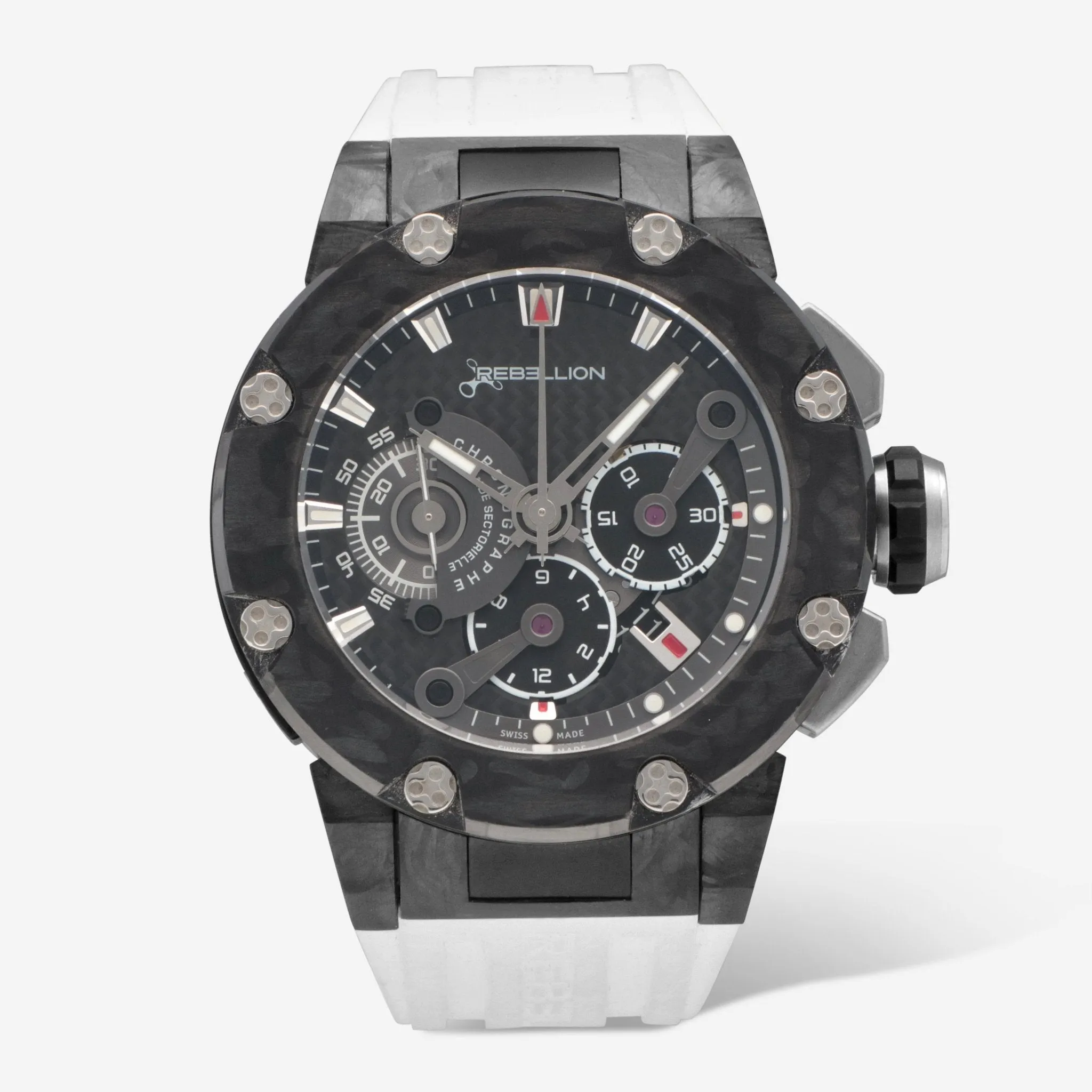 Rebellion Predator Chrono Carbon & Titanium Automatic Men's Watch RB.PR.CH.CA.CA